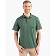 Coastline Recycled Double Peached Mens Polo — view 9