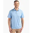 Coastline Recycled Double Peached Mens Polo — view 10