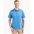 Coastline Recycled Double Peached Mens Polo — view 11