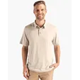 Coastline Recycled Double Peached Mens Polo — view 55