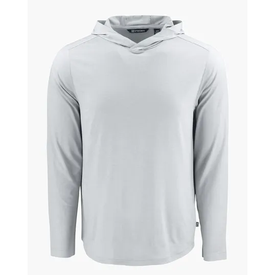 Coastline Recycled Double Peached Men's Hooded Pullover — view 14