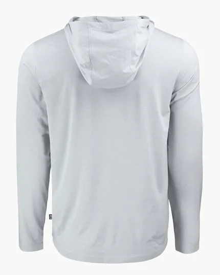 Coastline Recycled Double Peached Men's Hooded Pullover — view 27