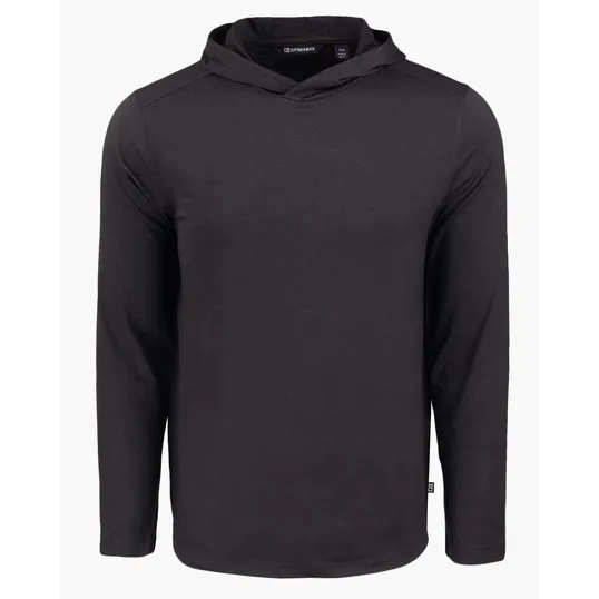 Coastline Recycled Double Peached Men's Hooded Pullover — view 15
