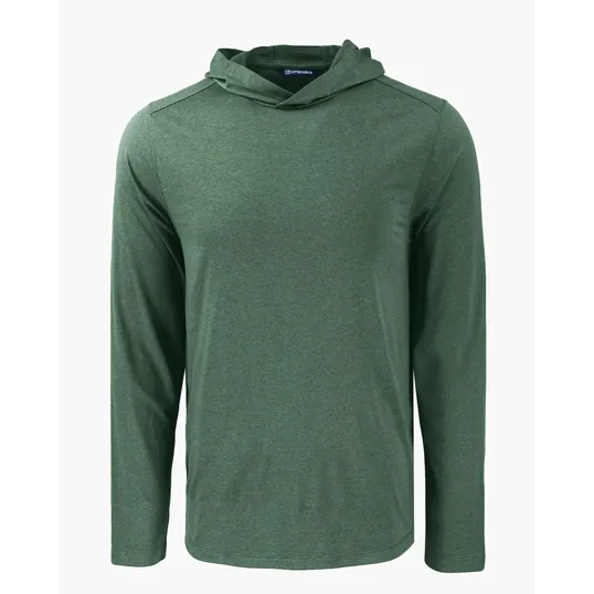 Coastline Recycled Double Peached Men's Hooded Pullover — view 16