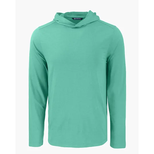 Coastline Recycled Double Peached Men's Hooded Pullover — view 17