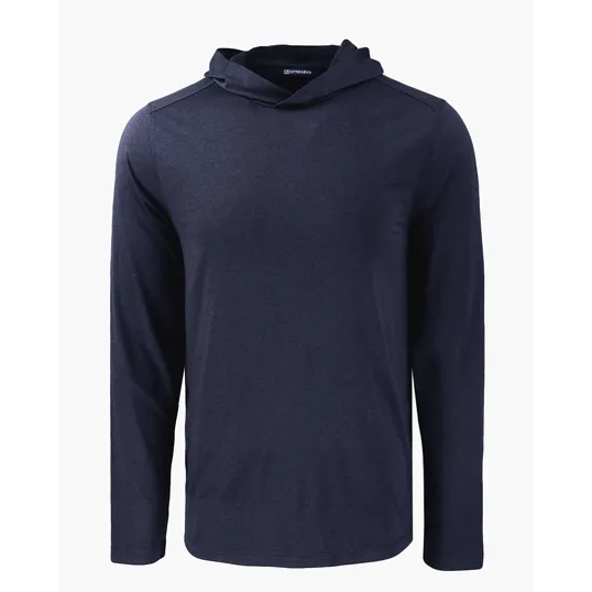 Coastline Recycled Double Peached Men's Hooded Pullover — view 18