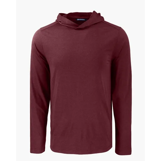 Coastline Recycled Double Peached Men's Hooded Pullover — view 23