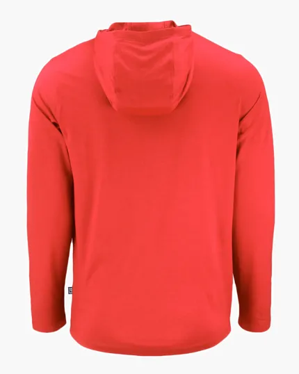 Coastline Recycled Double Peached Men's Hooded Pullover — view 37
