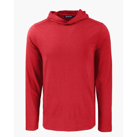 Coastline Recycled Double Peached Men's Hooded Pullover — view 26