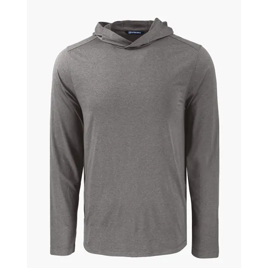 Coastline Recycled Double Peached Men's Hooded Pullover — view 42