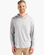 Coastline Recycled Double Peached Men's Hooded Pullover