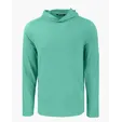 Coastline Recycled Double Peached Men's Hooded Pullover — view 17