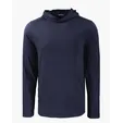 Coastline Recycled Double Peached Men's Hooded Pullover — view 18