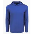 Coastline Recycled Double Peached Men's Hooded Pullover — view 19