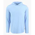 Coastline Recycled Double Peached Men's Hooded Pullover — view 20