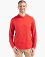 Coastline Recycled Double Peached Men's Hooded Pullover — view 11