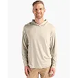 Coastline Recycled Double Peached Men's Hooded Pullover — view 41