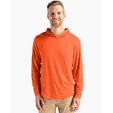 Coastline Recycled Double Peached Men's Hooded Pullover — view 47