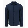 Advantage Recycled Cotton-Blend Pique Long Sleeve Button Down Shirt — view 5