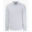 Advantage Recycled Cotton-Blend Pique Long Sleeve Button Down Shirt — view 6