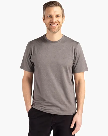 Coastline Recycled Double Peached Short Sleeve Tee — view 4