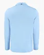 Coastline Recycled Double Peached Men's Long Sleeve Polo — view 6