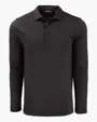 Coastline Recycled Double Peached Men's Long Sleeve Polo — view 14
