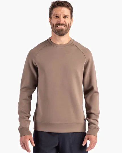 Roam Recycled Buttery-Soft Knit Men's Crew Neck Pullover — view 18