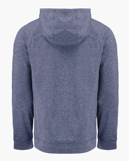 Adapt Recycled Soft Knit Stretch Men's Heathered Hooded Pullover — view 8
