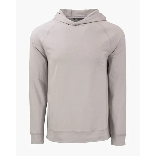 Adapt Recycled Soft Knit Stretch Men's Heathered Hooded Pullover — view 6