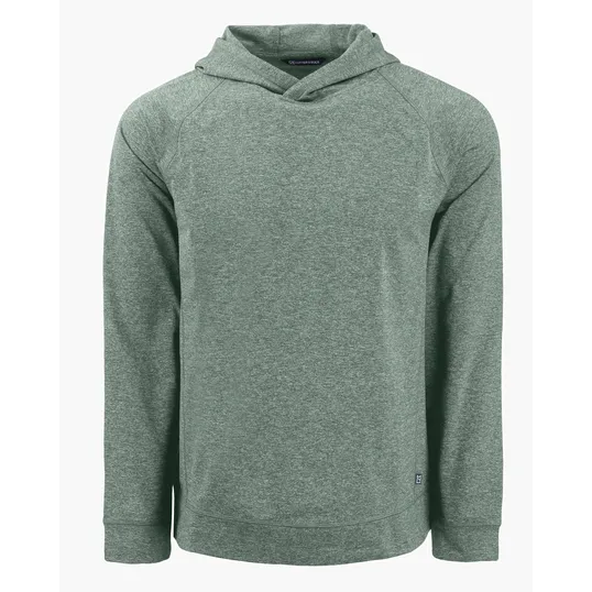 Adapt Recycled Soft Knit Stretch Men's Heathered Hooded Pullover — view 16