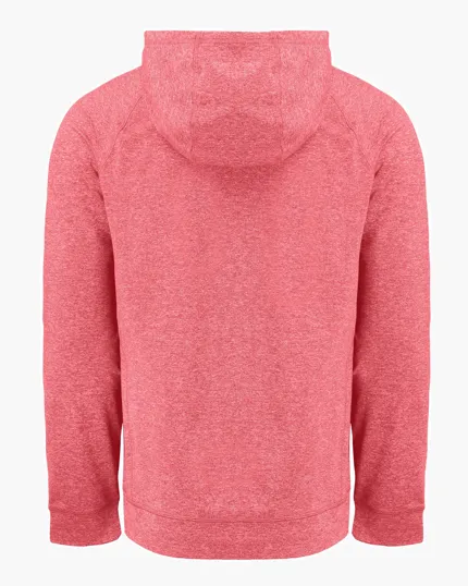 Adapt Recycled Soft Knit Stretch Men's Heathered Hooded Pullover — view 23