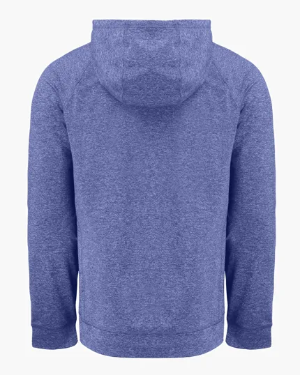 Adapt Recycled Soft Knit Stretch Men's Heathered Hooded Pullover — view 26