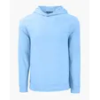 Adapt Recycled Soft Knit Stretch Men's Heathered Hooded Pullover — view 18