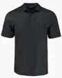 Pike Recycled Shadow Check Print Men's Polo — view 6