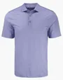 Pike Recycled Shadow Check Print Men's Polo — view 9