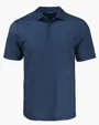 Pike Recycled Shadow Check Print Men's Polo — view 10
