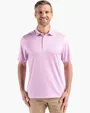 Pike Recycled Diamond Dot Print Men's Polo — view 3