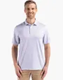 Pike Recycled Diamond Dot Print Men's Polo — view 4