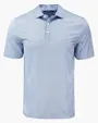 Pike Recycled Diamond Dot Print Men's Polo — view 12