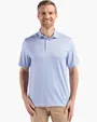 Pike Recycled Diamond Dot Print Men's Polo — view 6