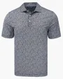Pike Recycled Flora Print Men's Polo — view 11
