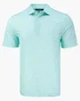 Pike Recycled Flora Print Men's Polo — view 15