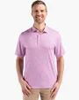 Pike Recycled Flora Print Men's Polo — view 7