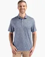 Pike Recycled Flora Print Men's Polo — view 9