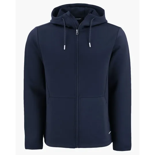 Roam Recycled Buttery-Soft Knit Full Zip Hooded Jacket — view 5