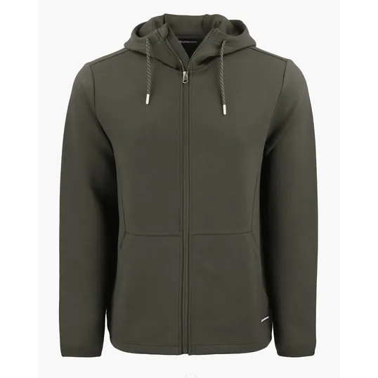 Roam Recycled Buttery-Soft Knit Full Zip Hooded Jacket — view 6