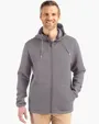 Roam Recycled Buttery-Soft Knit Full Zip Hooded Jacket — view 12