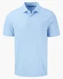 Forge Recycled Fine Line Stripe Four-Way Stretch Men's Polo — view 8