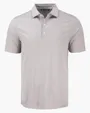 Forge Recycled Fine Line Stripe Four-Way Stretch Men's Polo — view 13